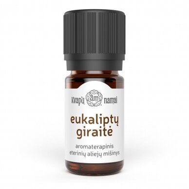 EUKALIPTŲ GIRAITĖ eterinių aliejų mišinys 5ml