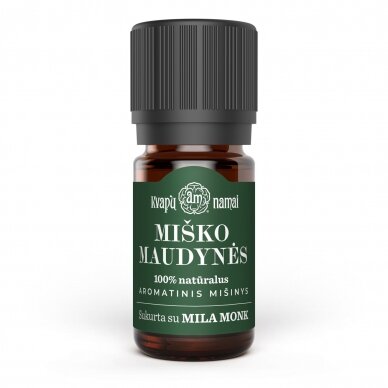 MIŠKO MAUDYNĖS aromaterapinis eterinių aliejų mišinys 5ml