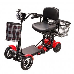 Motorolerio tipo elektrinis neįgaliojo vežimėlis "AT52317"