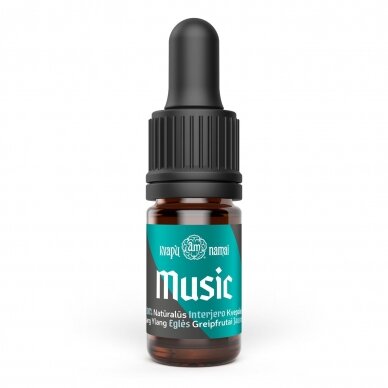 Natūralus namų kvapas MUSIC (lašinamas) 5ml