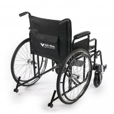 Neįgaliojo vežimėlis sunkiasvoriui "STEELMAN XL" 3