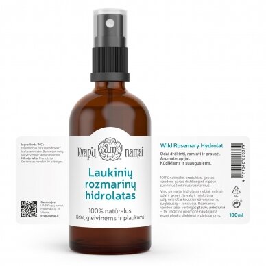 Rozmarinų hidrolatas 100ml 1