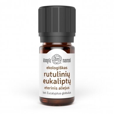 Rutulinių eukaliptų eterinis aliejus 10ml