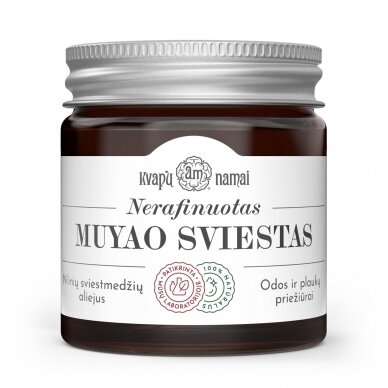 Sviestmedžių nilinių aliejus (muyao), nerafinuotas 90g